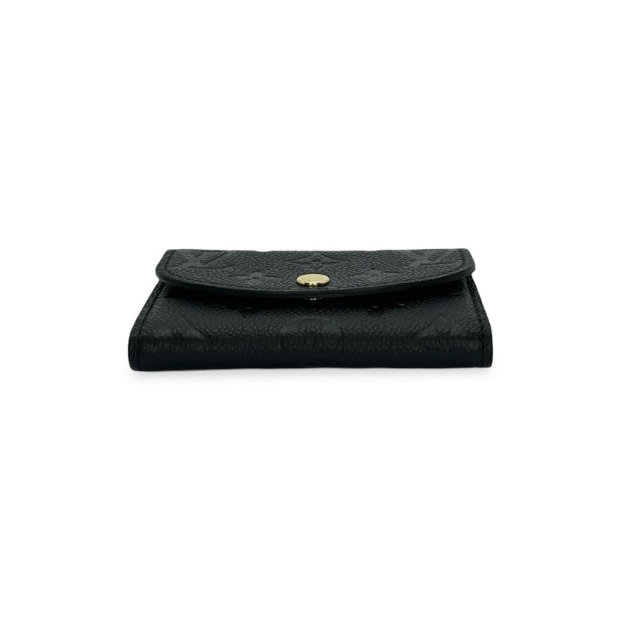 LOUIS VUITTON: Monogram Empreinte Rosalie Coin Purse