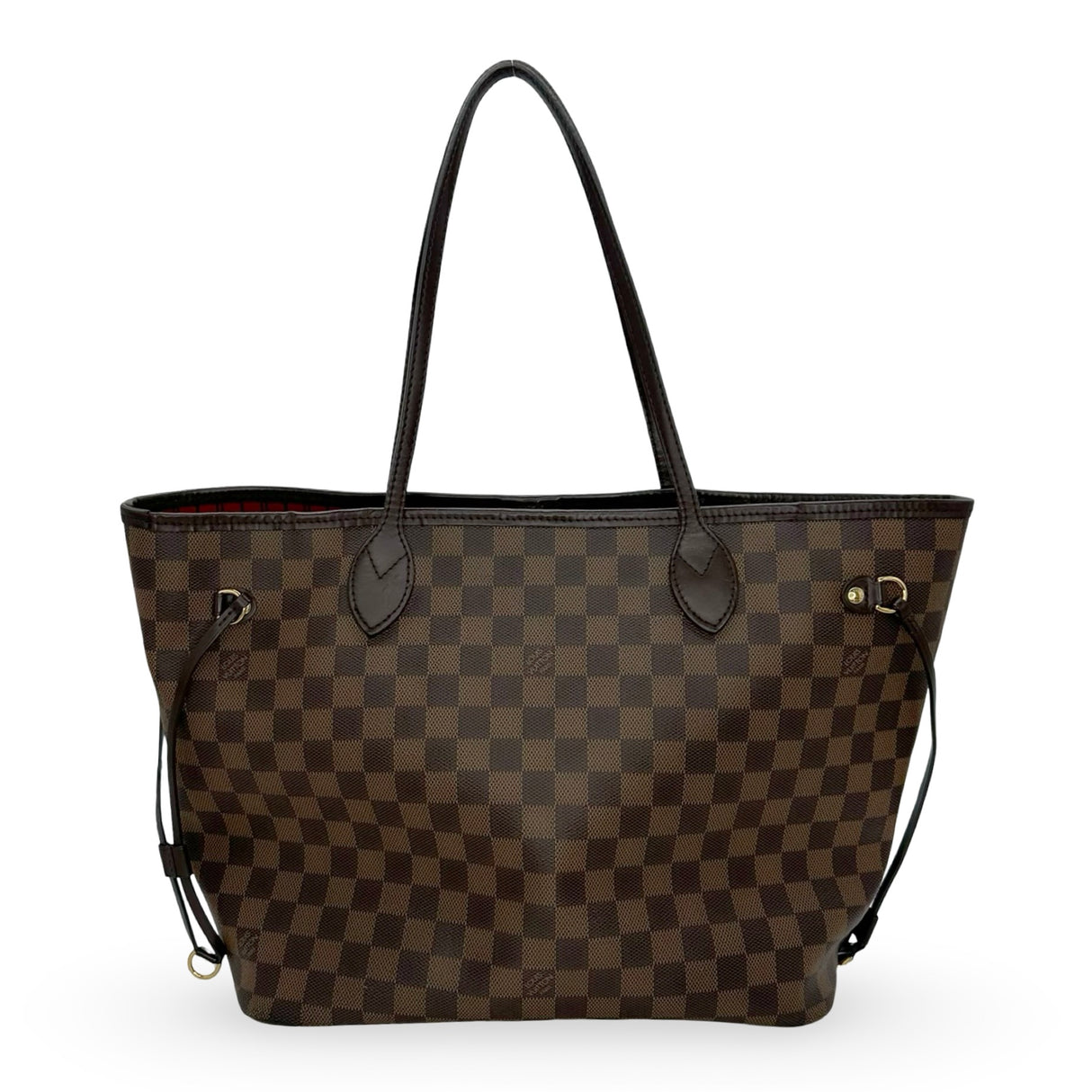 LOUIS VUITTON: Damier Ebene Neverfull MM