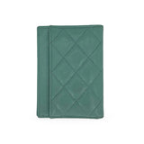 CHANEL: Quilted Caviar Bifold Card Holder