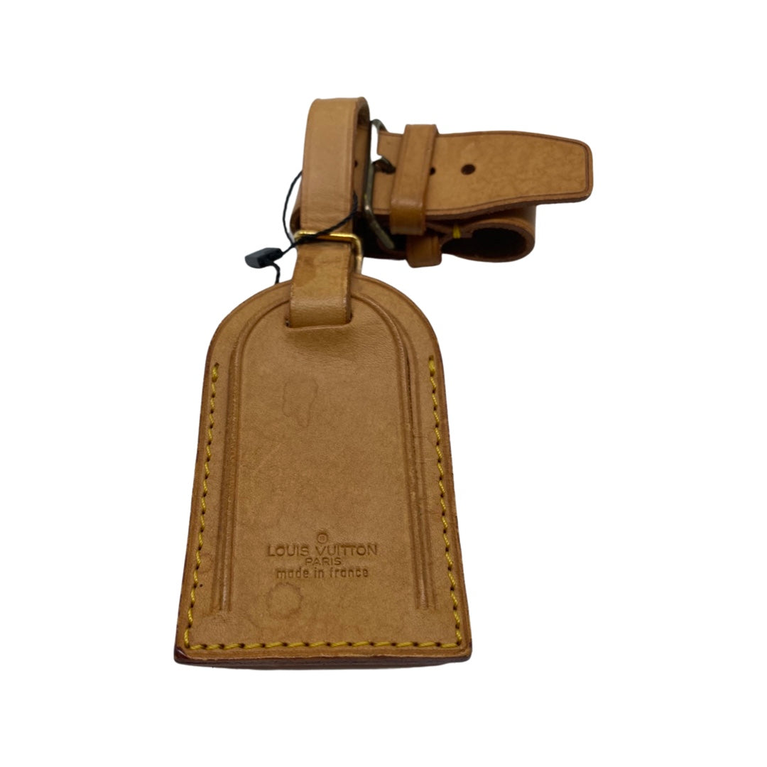 Louis Vuitton Luggage Tag and store strap set