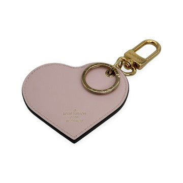 LOUIS VUITTON: Monogram Vernis Heart Bag Charm