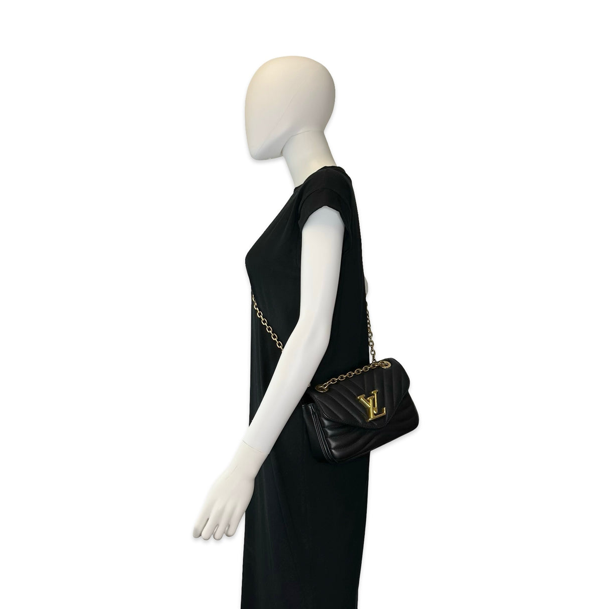 LOUIS VUITTON: Quilted Calfskin New Wave PM