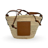 LOEWE: Woven Drawstring Bucket