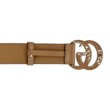 Calfskin GG Marmont Enamel Wide Belt