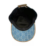 GUCCI: GG Denim Canvas Baseball Cap