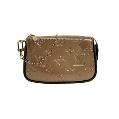 LOUIS VUITTON: Monogram Vernis Mini Pochette Accessoires