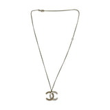 CHANEL: Crystal CC Pendant Necklace