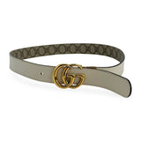 GUCCI: GG Supreme Marmont Reversible Belt