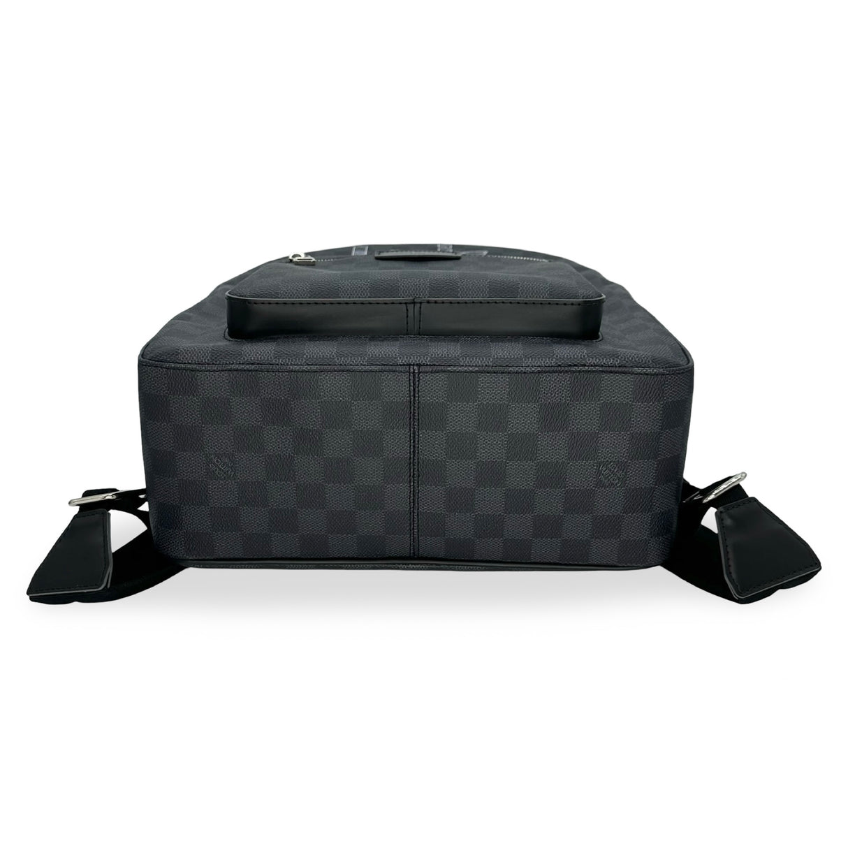 LOUIS VUITTON: Damier Graphite Logo Josh Backpack