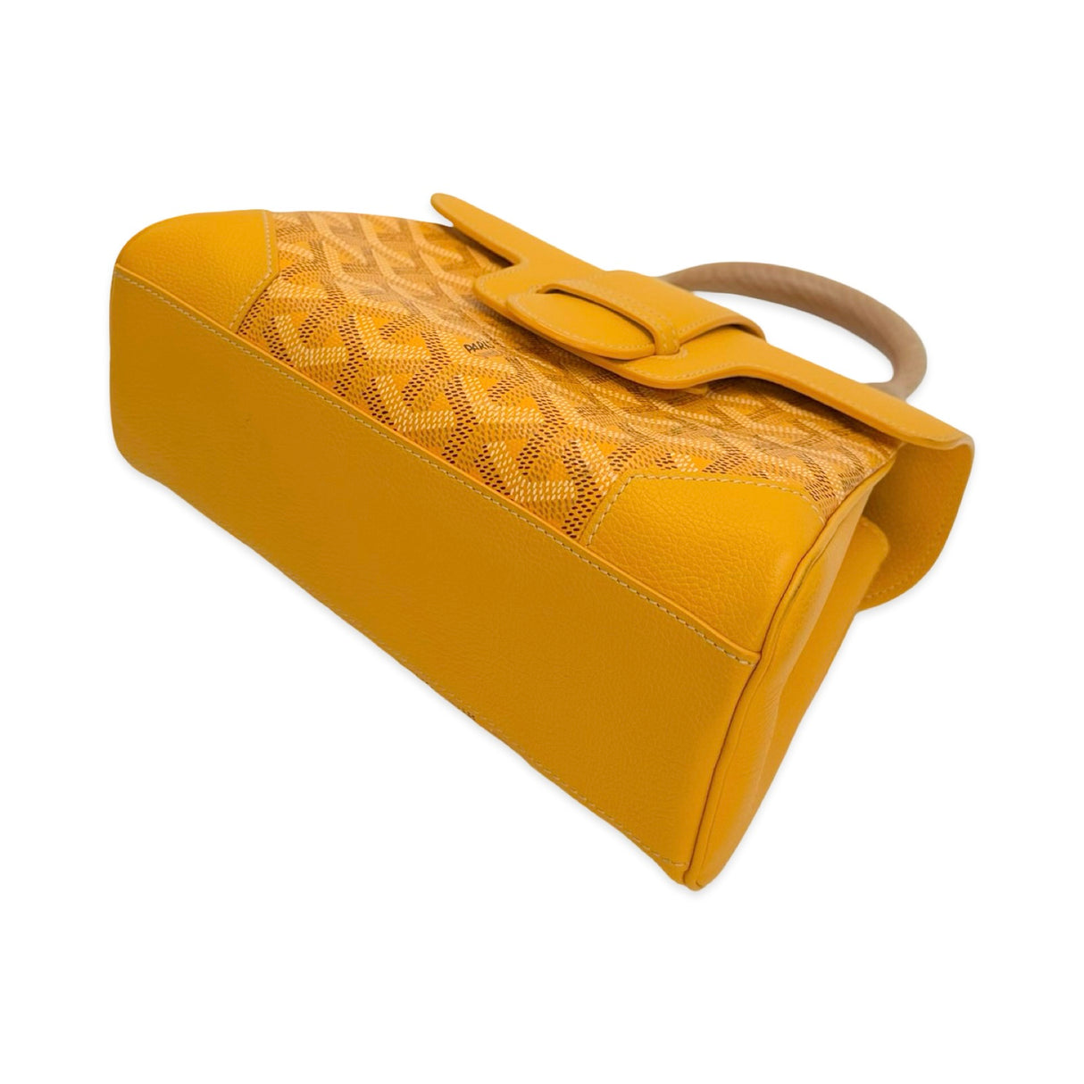 GOYARD: Goyardine Mini Saigon Top Handle Bag