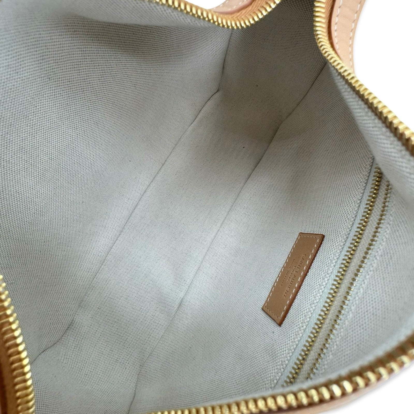 Saint Laurent Woven Canvas Supple Camera Bag