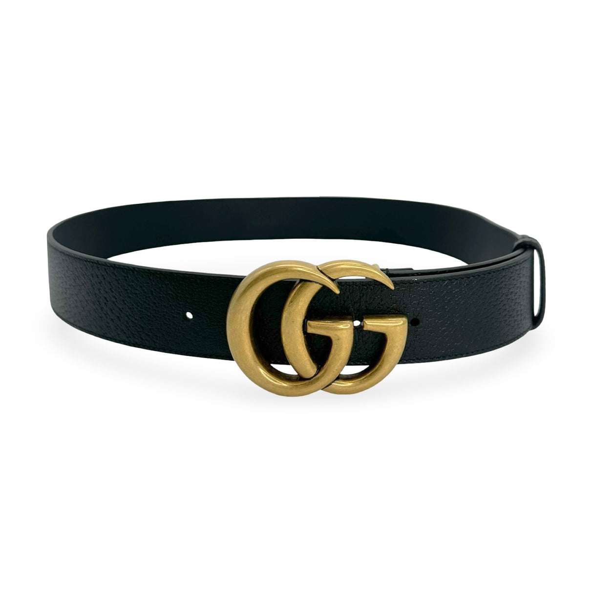 GUCCI: Leather GG Marmont Wide Belt