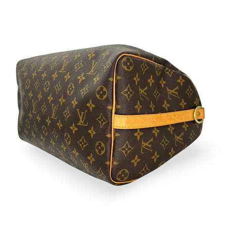 LOUIS VUITTON: Monogram Speedy Bandouliere 35