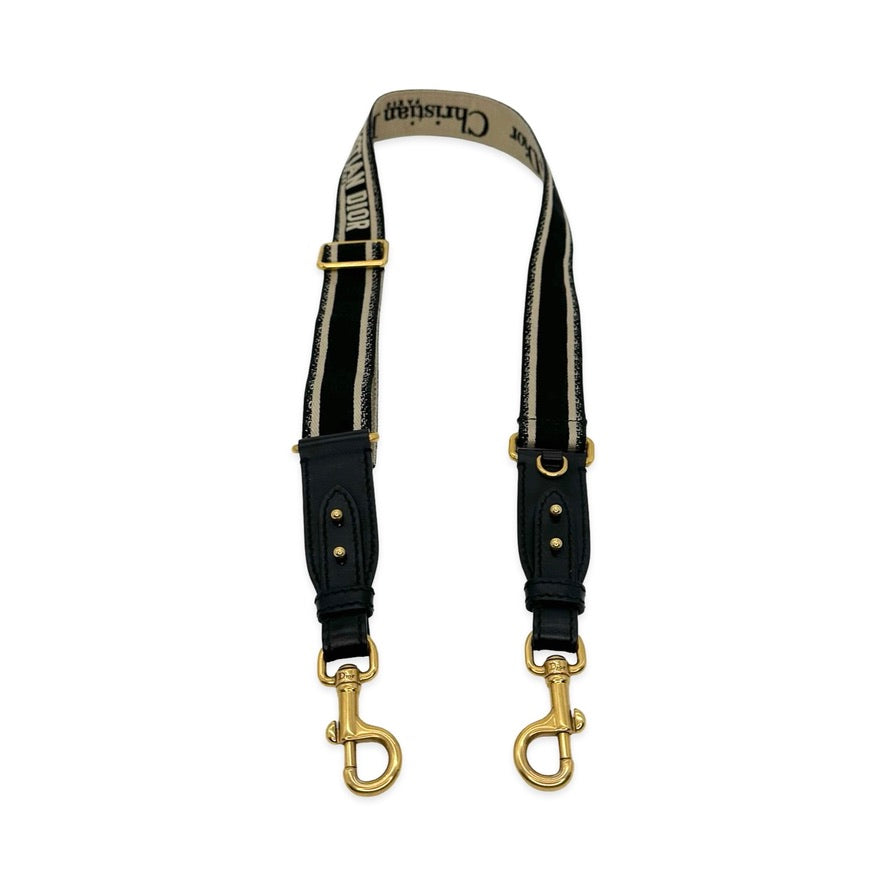 Paris Canvas Adjustable Shoulder Strap with Ring