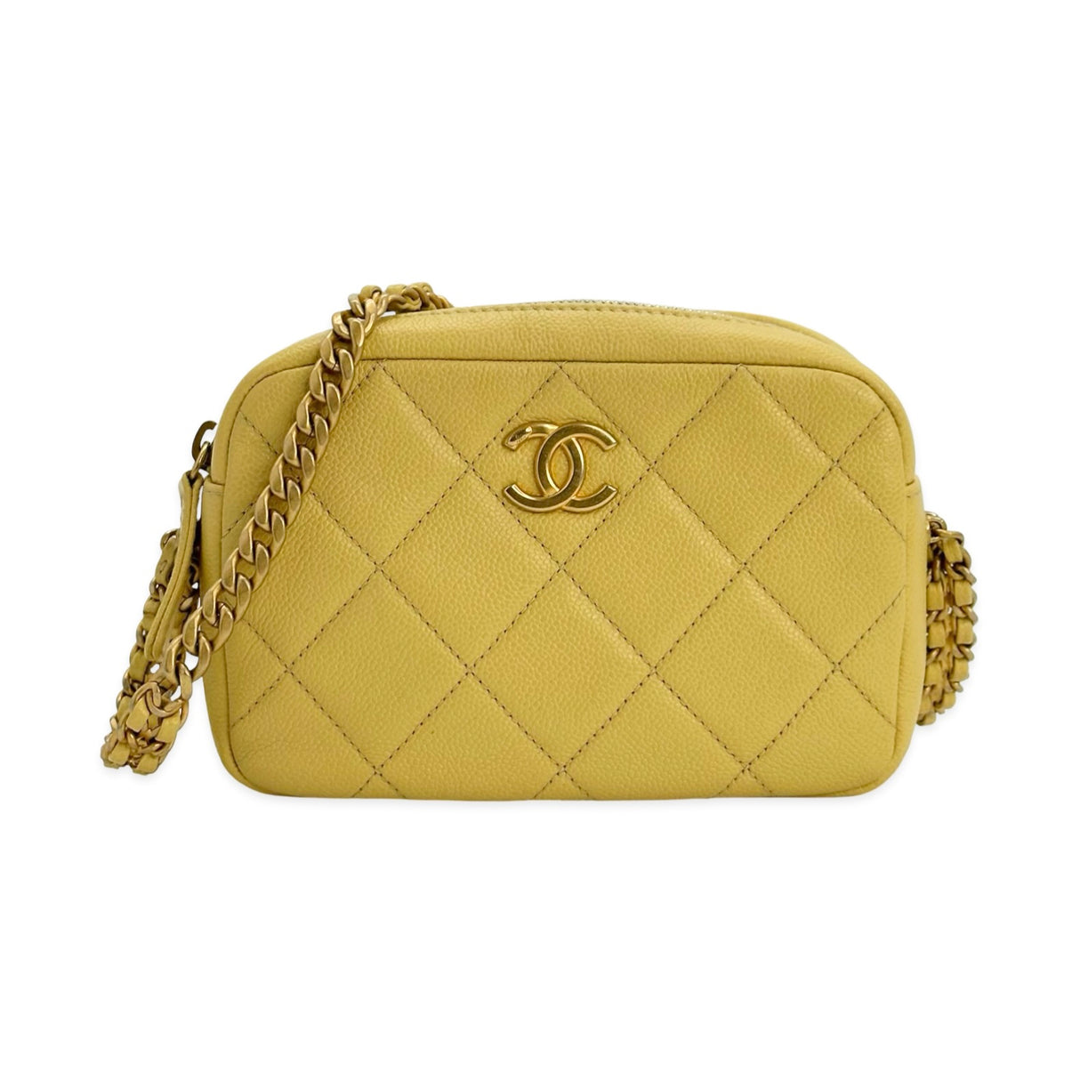 Quilted Caviar Melody Small Camera Bag