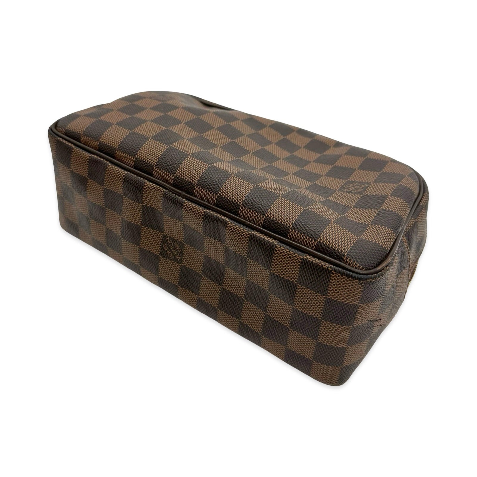 LOUIS VUITTON: Damier Ebene Trousse Cosmetic Bag – Luv Luxe