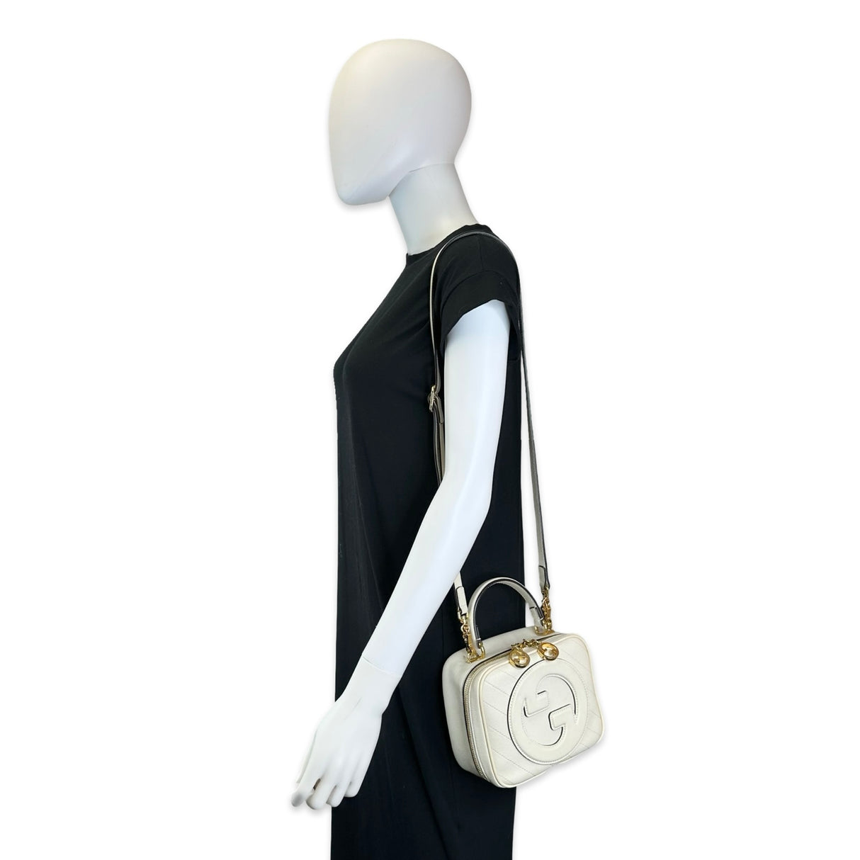 Quilted Calfskin Sakai Be Green Blondie Top Handle