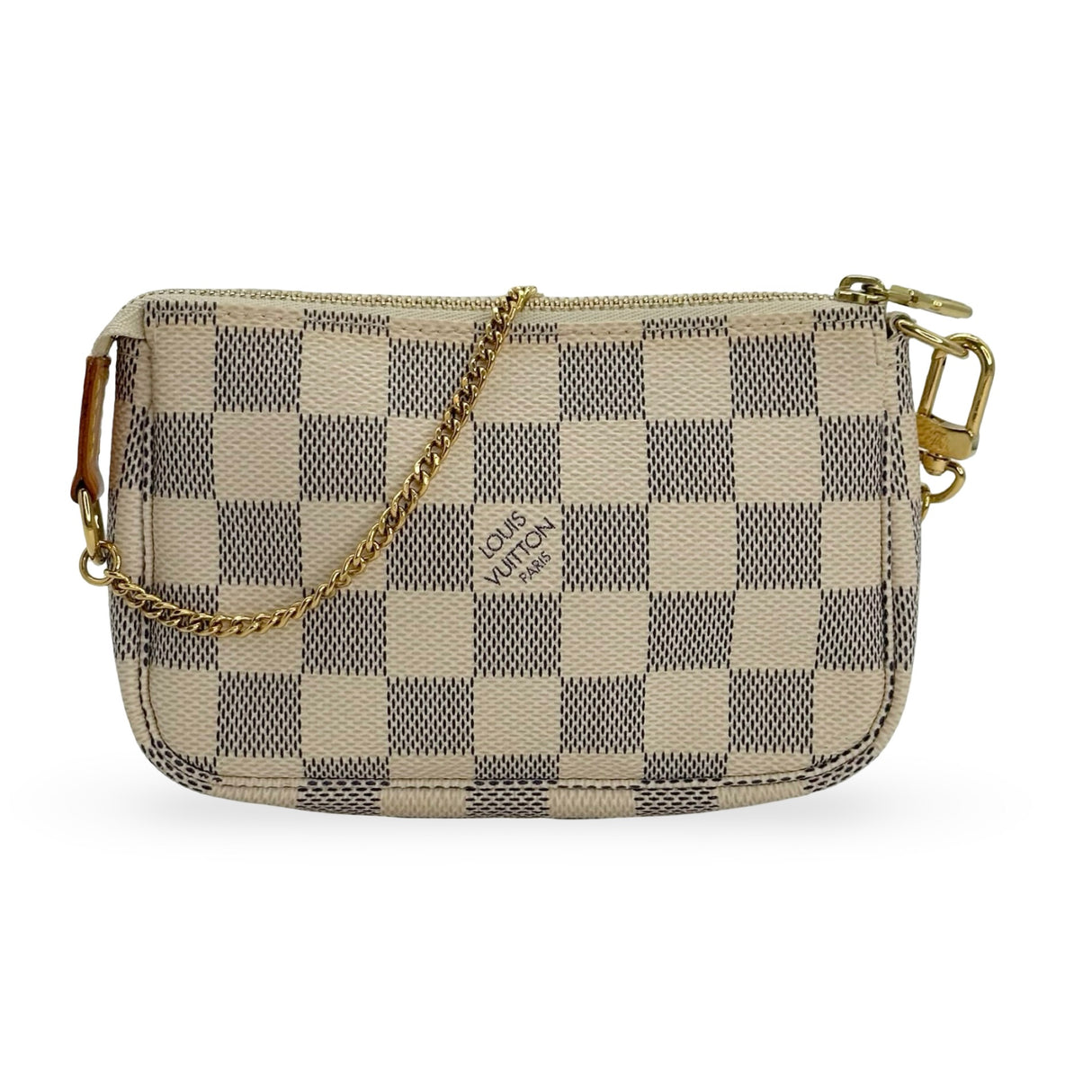 LOUIS VUITTON: Damier Azur Mini Pochette Accessoires