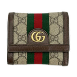 GUCCI: GG Supreme Ophidia Compact Wallet