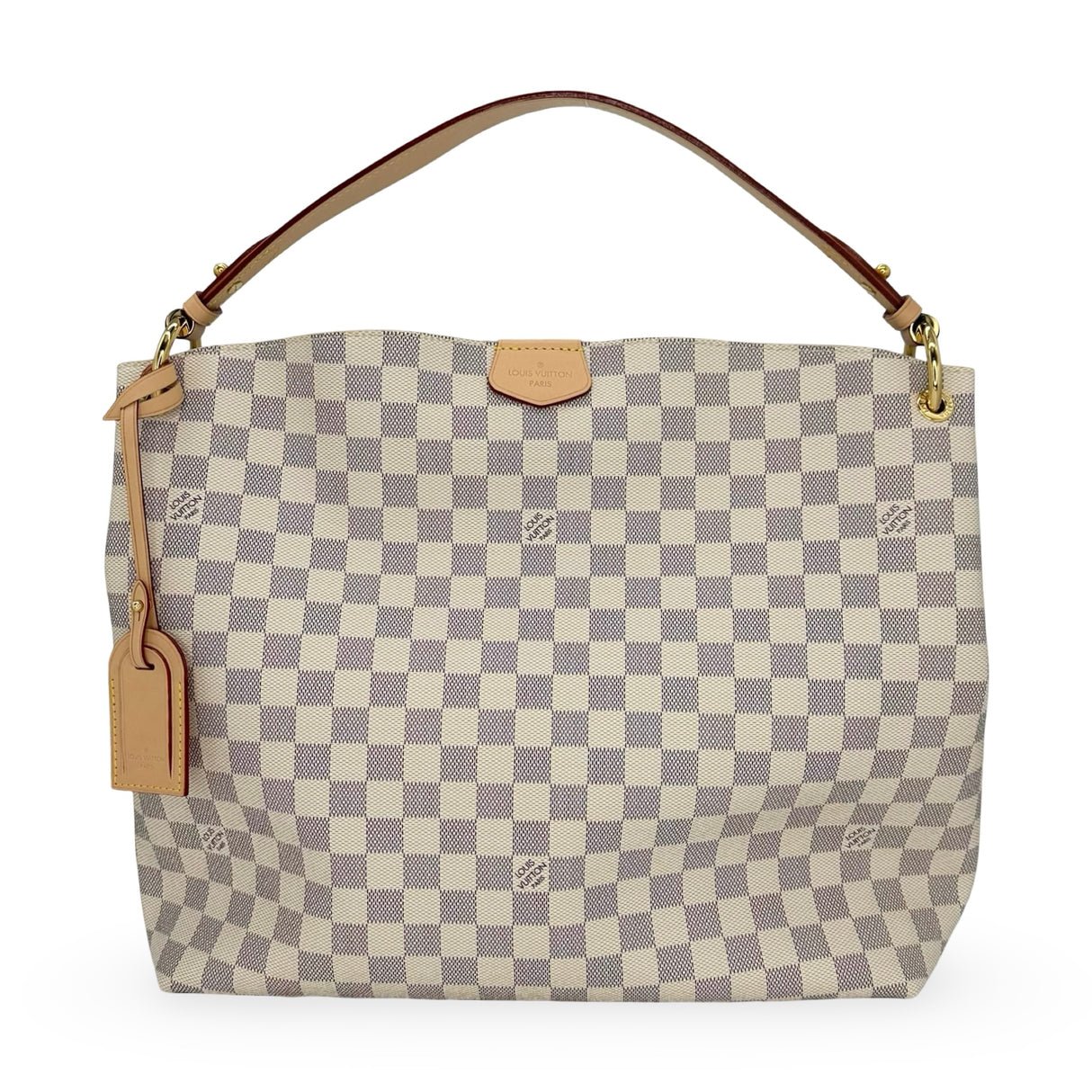 LOUIS VUITTON: Damier Azur Graceful MM
