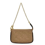 LOUIS VUITTON: Monogram Vernis Mini Pochette Accessoires