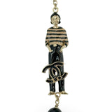 CHANEL: 100th Anniversary CC Enamel Beaded Long Necklace