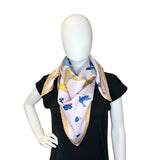 HERMES: Silk Ouistiti Story 90 Scarf