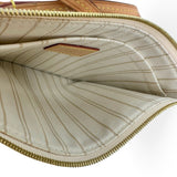 LOUIS VUITTON: Damier Azur Neverfull Pochette