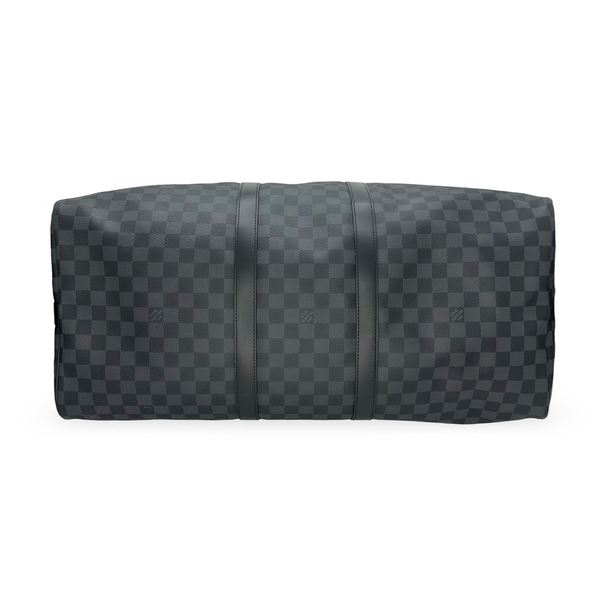 LOUIS VUITTON: Damier Graphite Keepall Bandouliere 55