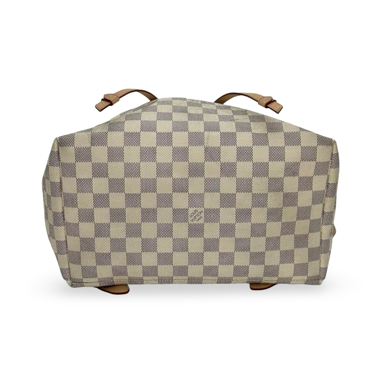 LOUIS VUITTON: Damier Azur Sperone Backpack