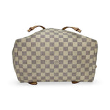 LOUIS VUITTON: Damier Azur Sperone Backpack