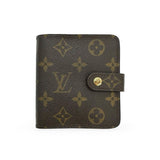 LOUIS VUITTON: Monogram Compact Bifold Wallet