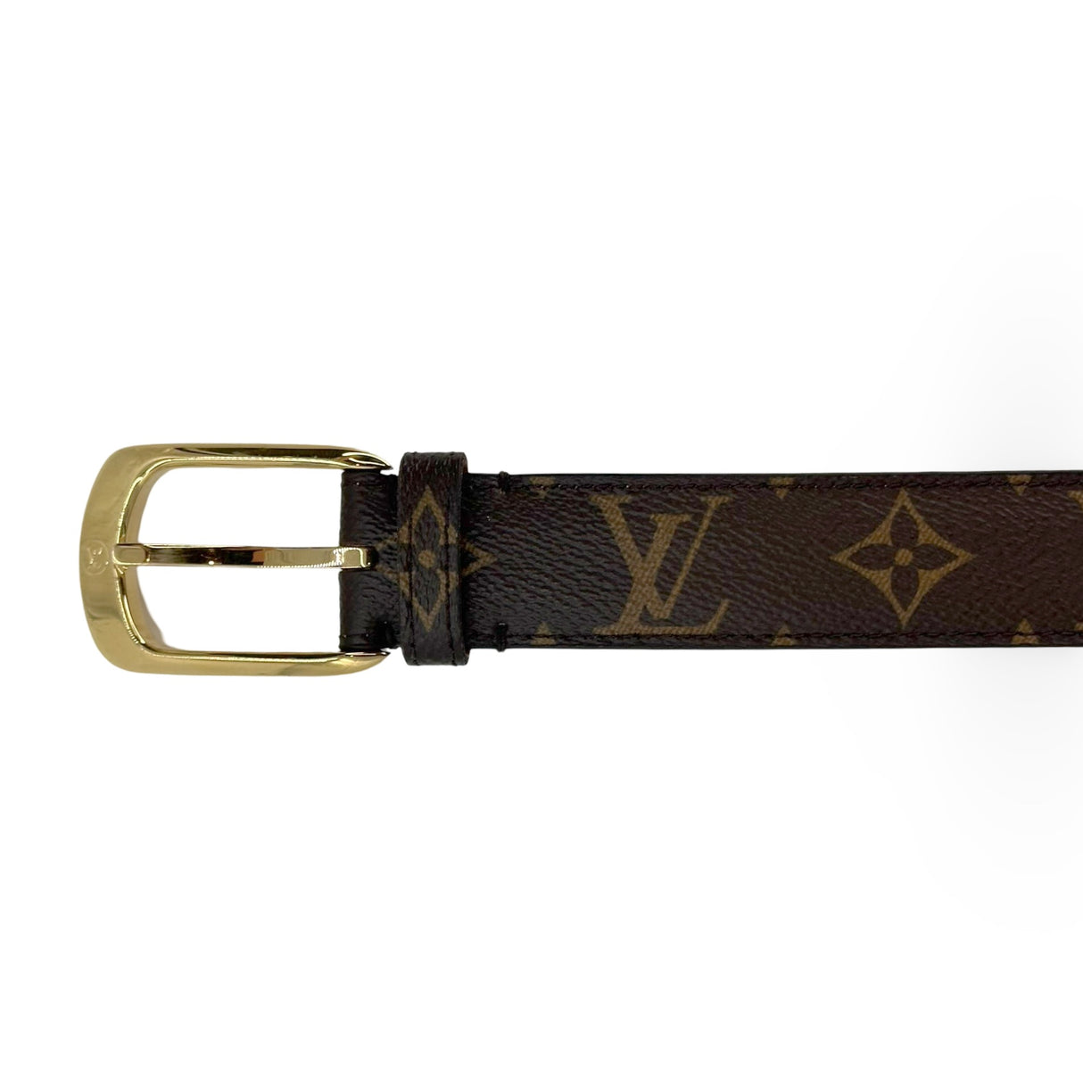 LOUIS VUITTON: Monogram Ellipse Belt