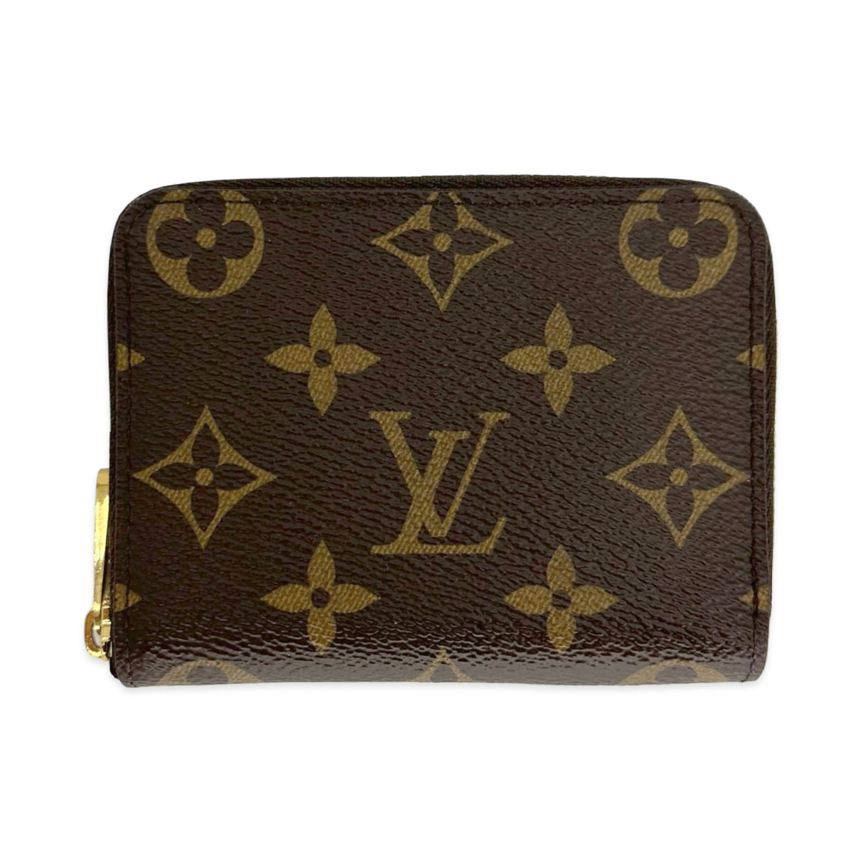 LOUIS VUITTON: Monogram Zippy Coin Purse