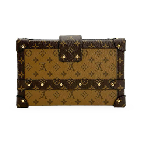 LOUIS VUITTON: Monogram Reverse Petite Malle