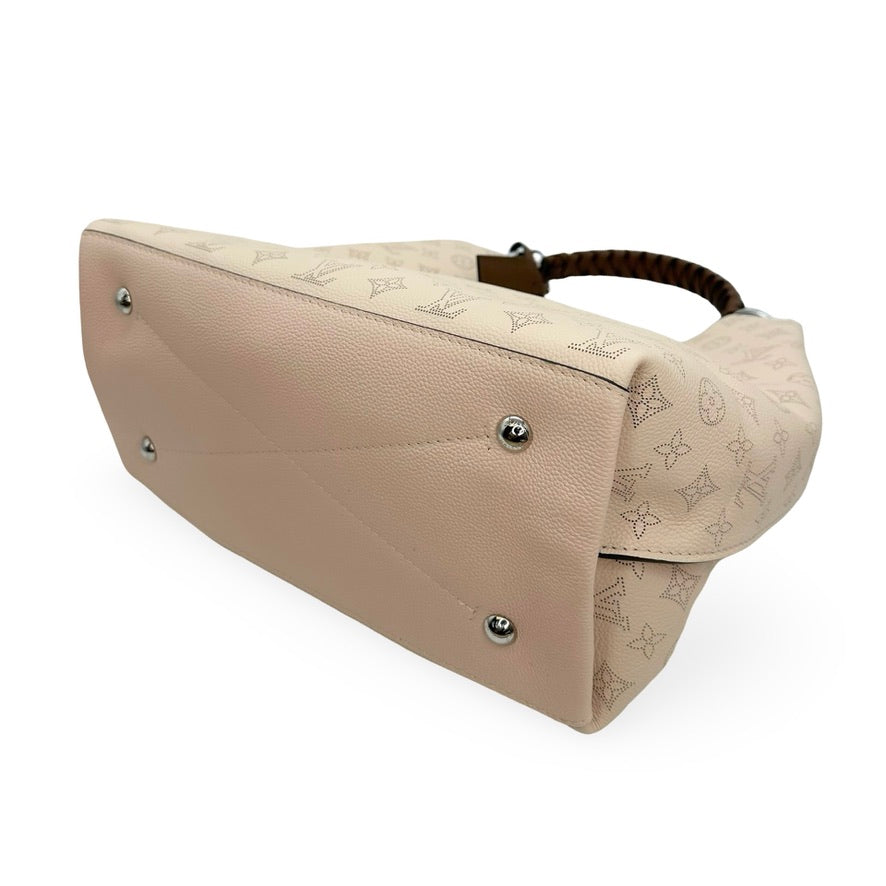 LOUIS VUITTON: Mahina Carmel Hobo Bag
