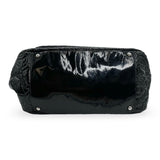 CHANEL: Quilted Vinyl Graphic Edge Accordion Flap Bag