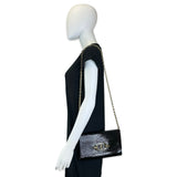 LOUIS VUITTON: Epi Electric Pochette Evening Chain Wallet