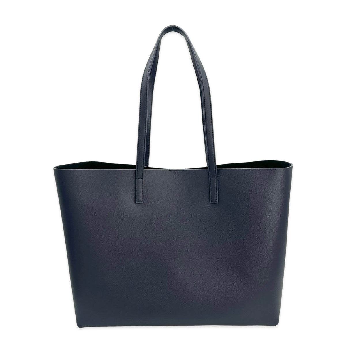 SAINT LAURENT: Leather Shopping Tote