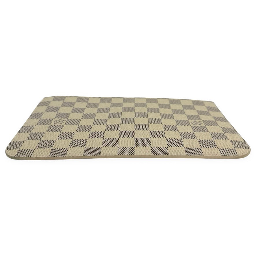 LOUIS VUITTON: Damier Azur Neverfull Pochette