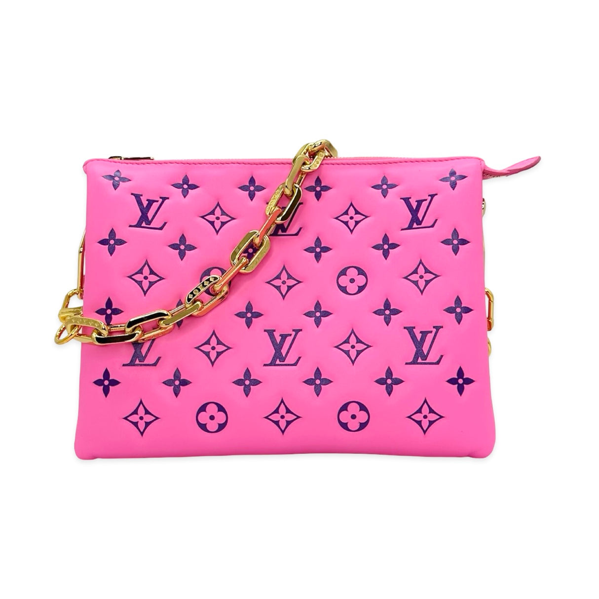 Monogram Embossed Coussin PM