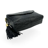CHANEL: Quilted Lambskin Front Pocket Camera Bag