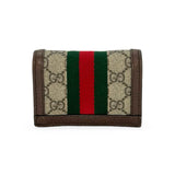 GUCCI: GG Supreme Ophidia Compact Wallet