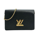 LOUIS VUITTON: Epi Twist Chain Wallet