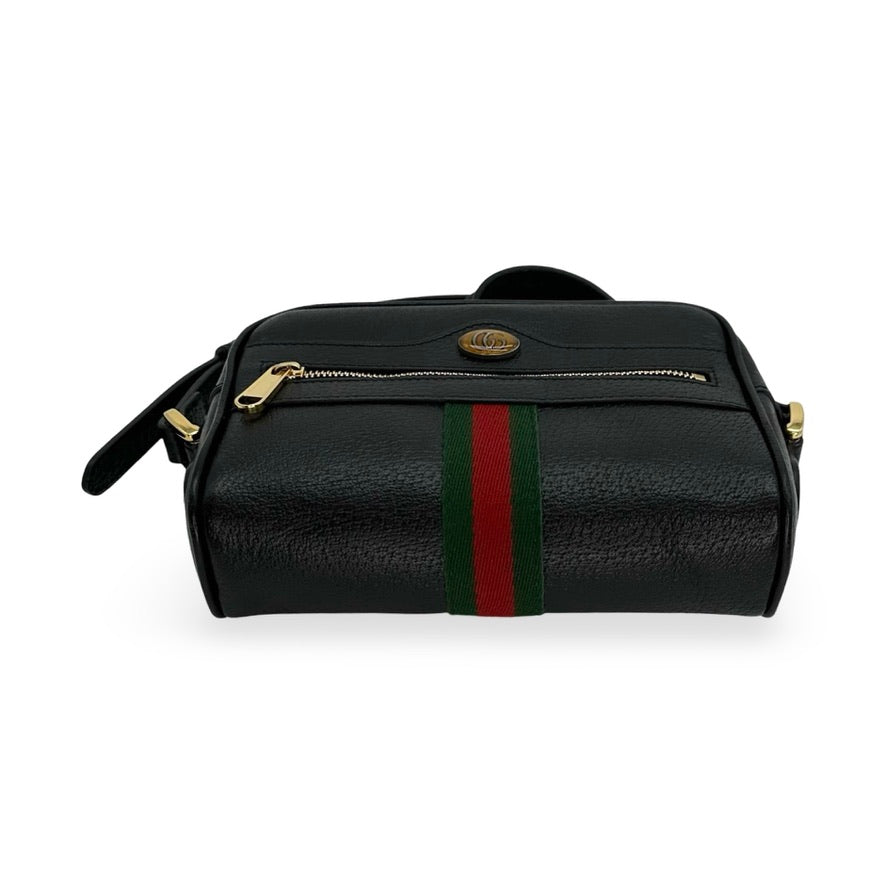 GUCCI: Leather Ophidia Mini Crossbody