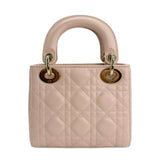 CHRISTIAN DIOR: Cannage Mini Lady Dior