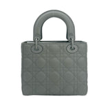 CHRISTIAN DIOR: Cannage Ultramatte My ABCDior Small Lady Dior