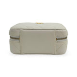CHANEL: Quilted Caviar Twist Your Buttons Mini Vanity Case