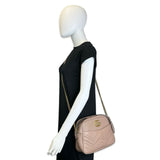 Quilted Leather Large GG Marmont Camera Bag