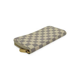 LOUIS VUITTON: Damier Azur Zippy Wallet